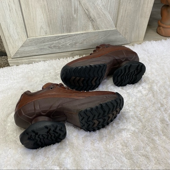 Z-Coil Legends Classic Brown Leather Orthotic Walking Shoes Pain Relief 5 - Picture 9 of 10